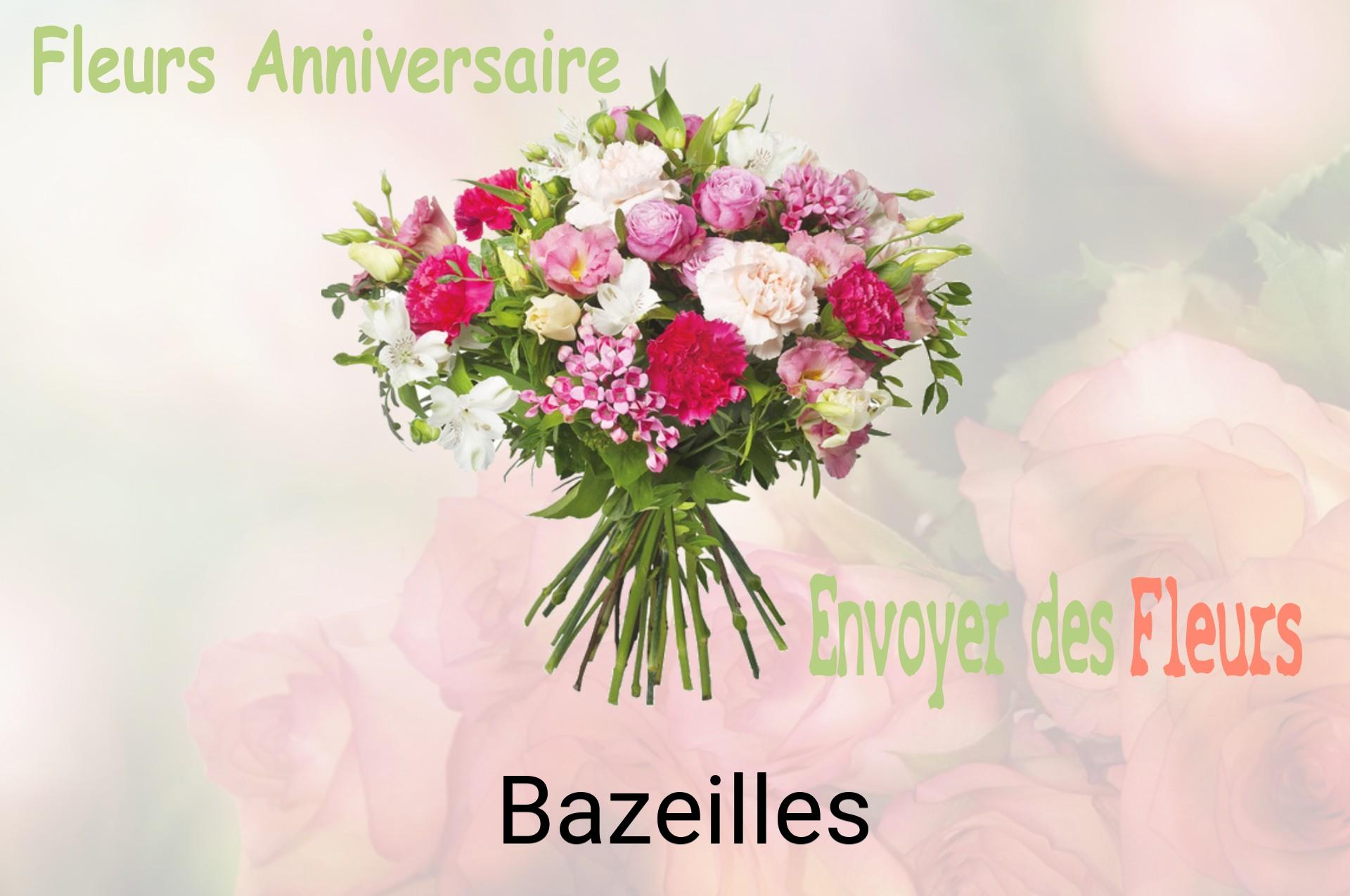 Bouquet de fleurs d’anniversaire livré à Bazeilles